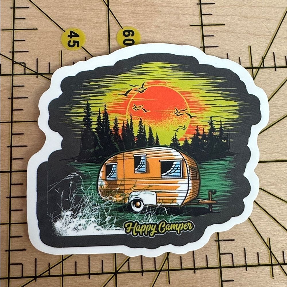 🧡25/$25 +Bundle Sticker Sale & Free Shipping | Camping Waterproof Sticker